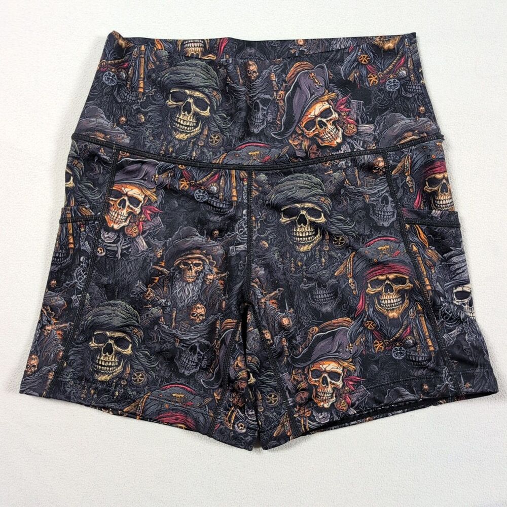 CVG Constantly Varied Gear Pirates Booty Women’s Small Gym Shorts 5" Inseam